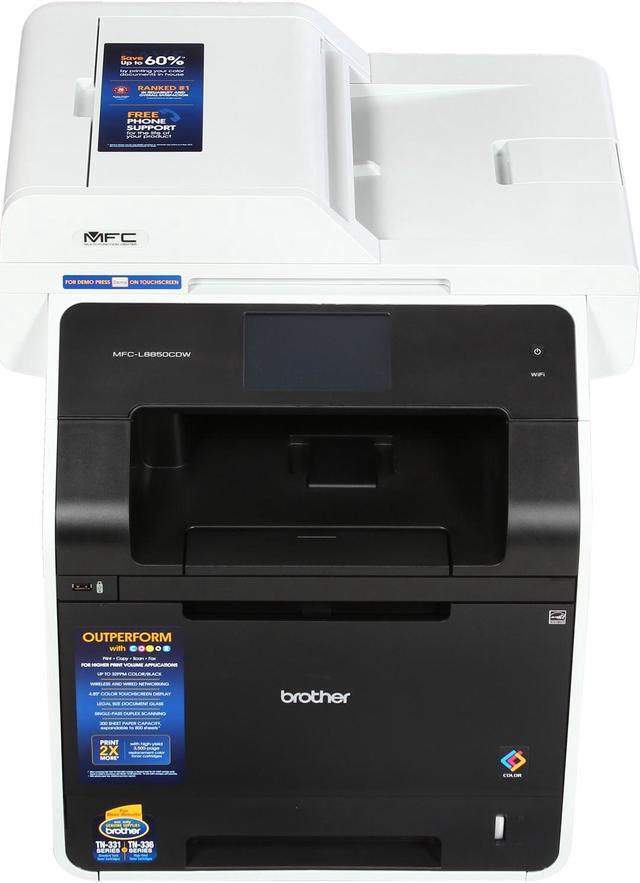 Alt view image 5 of 12 - Brother MFC-L8850CDW Duplex 2400 x 600 DPI Wireless/USB Color Laser Printer