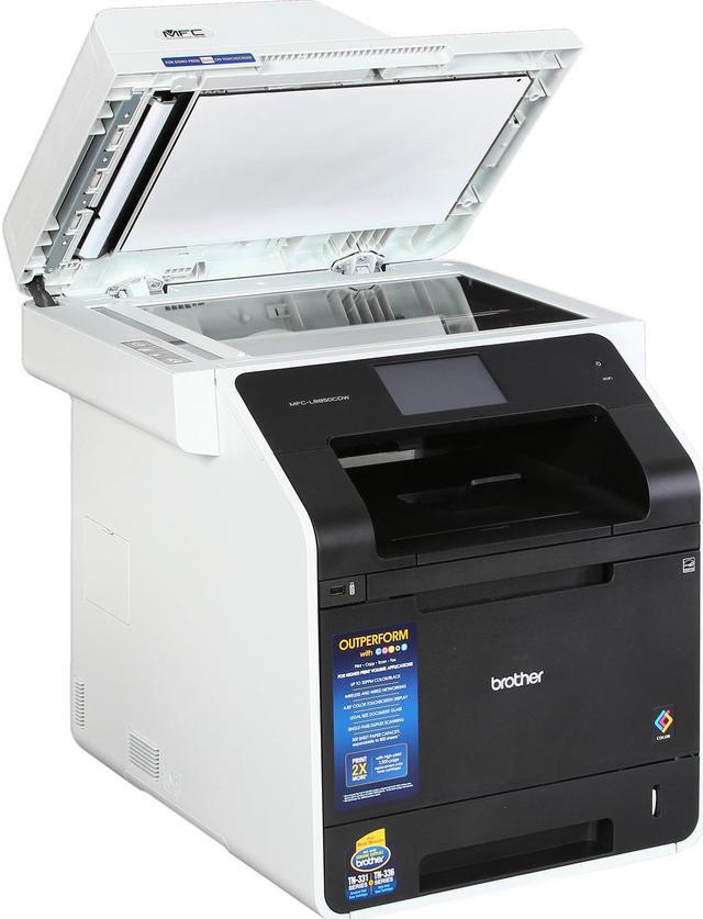 Alt view image 9 of 12 - Brother MFC-L8850CDW Duplex 2400 x 600 DPI Wireless/USB Color Laser Printer