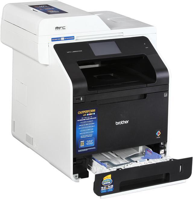Alt view image 11 of 12 - Brother MFC-L8850CDW Duplex 2400 x 600 DPI Wireless/USB Color Laser Printer