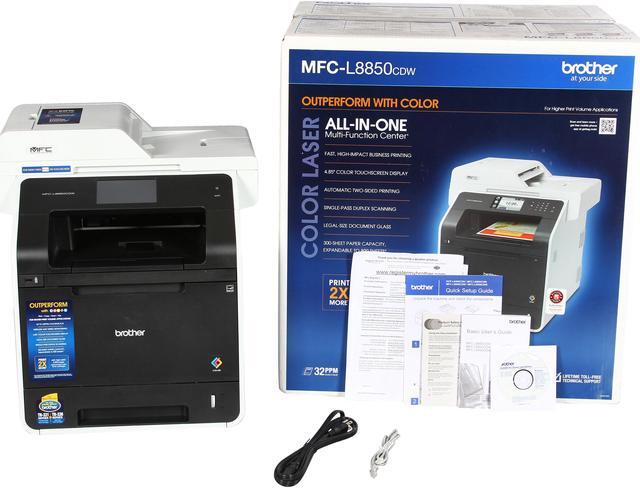 Alt view image 12 of 12 - Brother MFC-L8850CDW Duplex 2400 x 600 DPI Wireless/USB Color Laser Printer