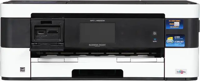 Alt view image 2 of 10 - Brother MFC-J4620DW Business Smart All-in-One Inkjet Printer