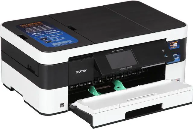 Alt view image 9 of 10 - Brother MFC-J4620DW Business Smart All-in-One Inkjet Printer