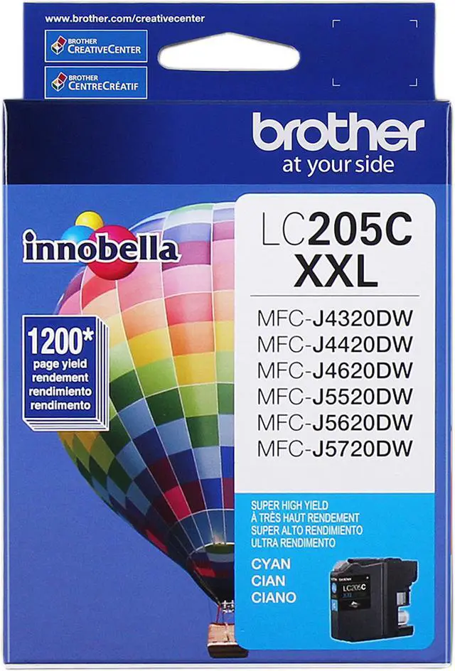 Main image of Brother LC205C Super High Yield Innobella Ink Cartridge - Cyan