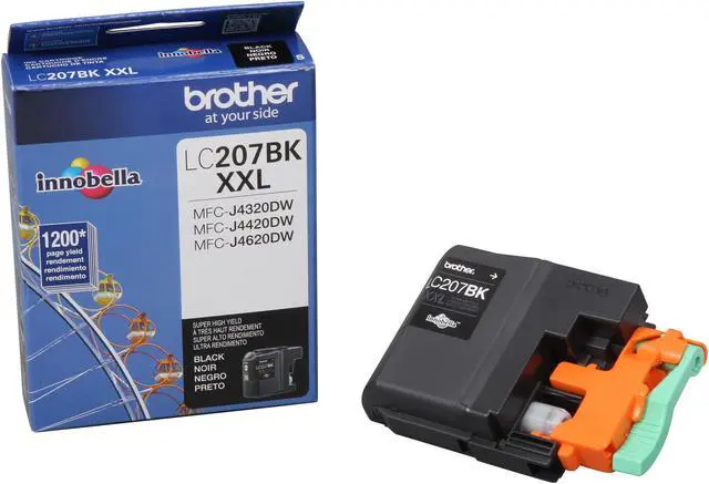 Alt view image 8 of 8 - Brother LC207BK Super High Yield Innobella Ink Cartridge - Black