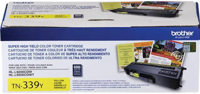 Main image of Brother TN339Y Super High Yield Toner Cartridge - Yellow