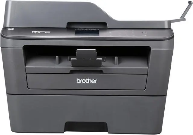 Alt view image 2 of 8 - Brother MFC-L2720DW Wireless Duplex Compact Multifunction All-in-One Monochrome Laser Printer