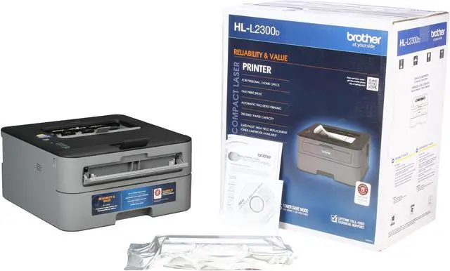 Alt view image 9 of 8 - Brother HL-L2300D Monochrome Laser Printer with Duplex Printing