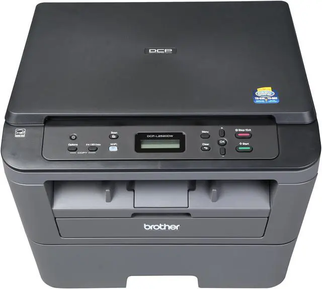 Alt view image 10 of 11 - Brother DCP-L2520DW Laser Multi-Function Copier with Wireless Networking and Duplex Printing