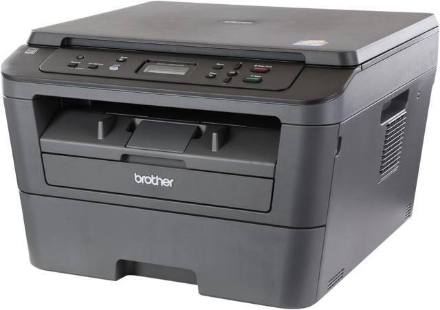 apotek voldsom uddannelse Brother DCP-L2520DW Laser Multi-Function Copier with Wireless Networking  and Duplex Printing Laser Printers - Newegg.com
