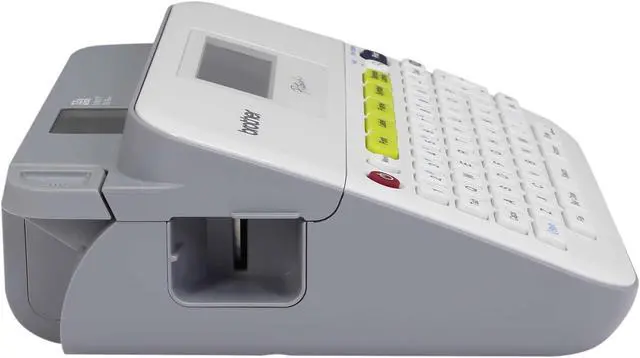 Alt view image 6 of 8 - Brother P-touch PT-D400AD Versatile, Easy-to-Use Label Maker, Thermal Transfer, 180 dpi, 20mm./sec, Up to 5 Print Lines, Manual Cutter, Barcode Printing