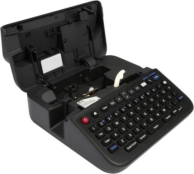 Alt view image 9 of 10 - Brother P-touch PT-D600 PC-Connectable Label Maker with Color Display, Thermal Transfer, 180 x 360 dpi, 30mm/sec, Up to 7 Print Lines, Auto Cutter, Barcode Printing, USB