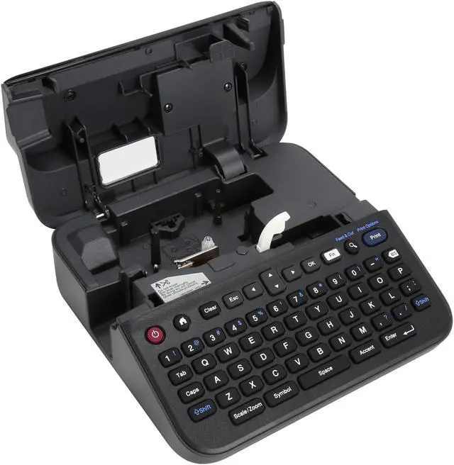 Alt view image 6 of 7 - Brother P-Touch PT-D600VP PC-Connectable Label Maker with Color Display and Carry Case