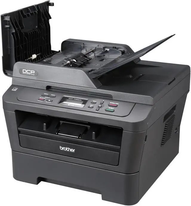 Alt view image 8 of 9 - Brother DCP-7065DN Monochrome Multifunction Laser Printer