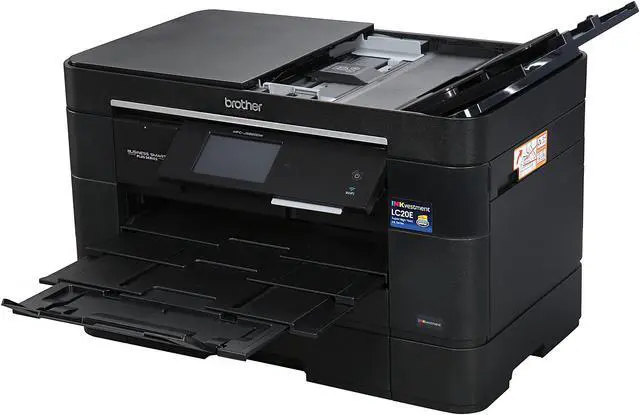 Alt view image 2 of 13 - Brother MFC-J5920DW Business Smart Plus All-In-One Inkjet Printer with up to 11"x17" Printing and Duplex Scanning