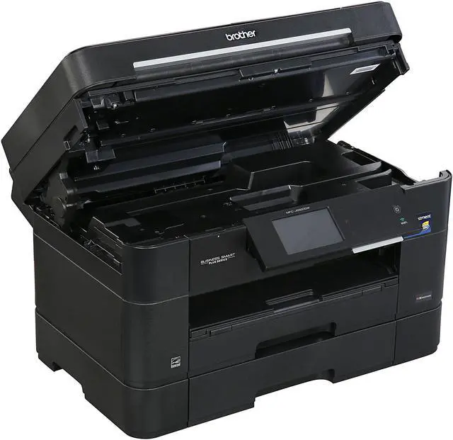 Alt view image 9 of 13 - Brother MFC-J5920DW Business Smart Plus All-In-One Inkjet Printer with up to 11"x17" Printing and Duplex Scanning