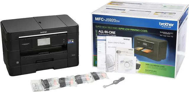 Alt view image 13 of 13 - Brother MFC-J5920DW Business Smart Plus All-In-One Inkjet Printer with up to 11"x17" Printing and Duplex Scanning