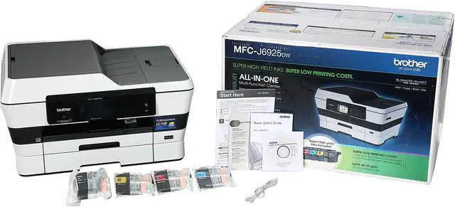 Alt view image 11 of 11 - Brother MFC-J6925DW Professional Series All-In-One Inkjet Printer with up to 11"x17" Printing and Wireless Networking