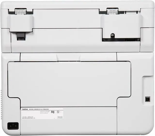 Alt view image 6 of 12 - Brother HL-3180CDW Duplex Wireless / USB Color Laser Printer with Convenience Copying and Scanning