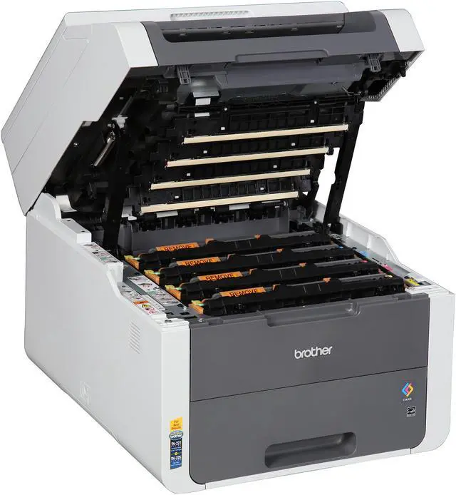 Alt view image 10 of 12 - Brother HL-3180CDW Duplex Wireless / USB Color Laser Printer with Convenience Copying and Scanning