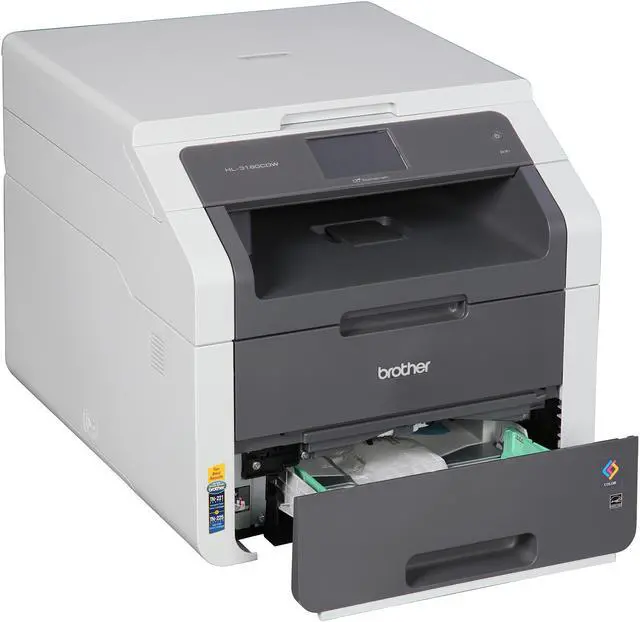 Alt view image 11 of 12 - Brother HL-3180CDW Duplex Wireless / USB Color Laser Printer with Convenience Copying and Scanning