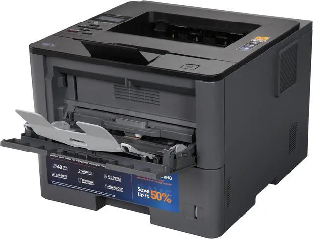 Alt view image 4 of 11 - Brother HL-L6200DW Wireless Monochrome Laser Printer