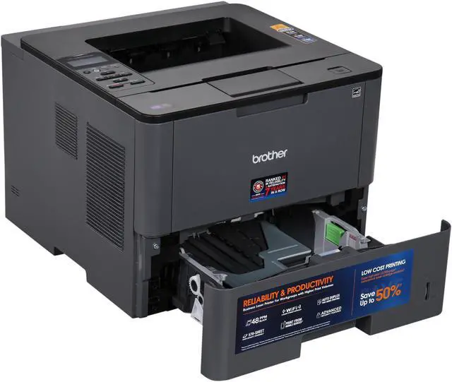 Alt view image 11 of 11 - Brother HL-L6200DW Wireless Monochrome Laser Printer