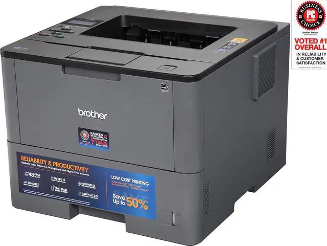 Alt view image 3 of 11 - Brother HL-L6200DW Wireless Monochrome Laser Printer