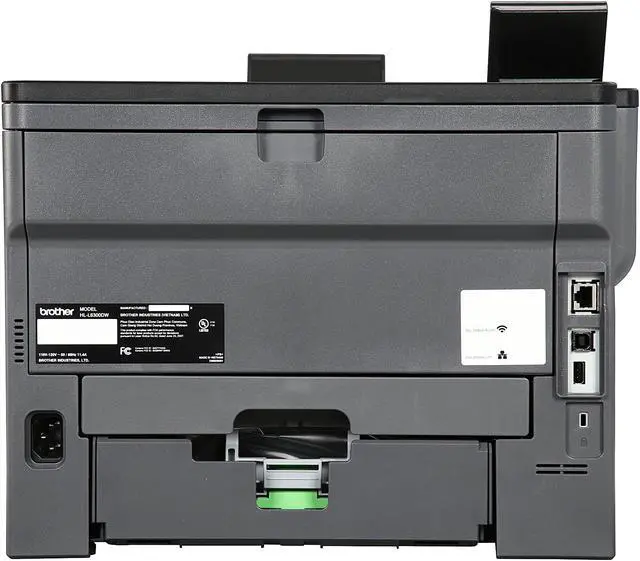 Alt view image 6 of 10 - Brother HL-L6300DW Wireless Monochrome Laser Printer with Mobile Printing, Duplex Printing, Large Paper Capacity and Cloud Printing
