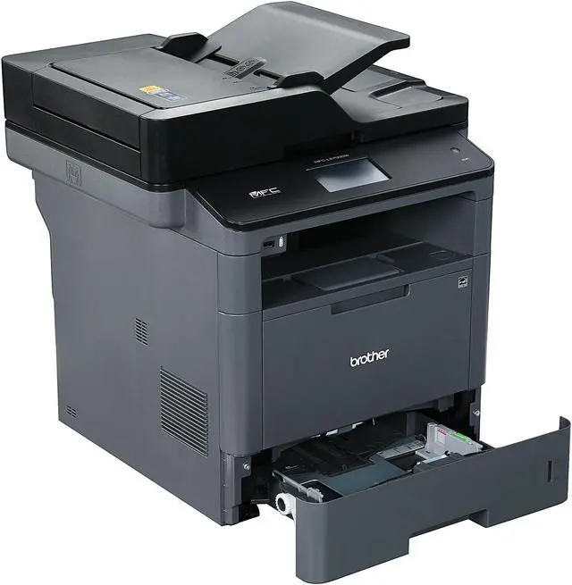 Alt view image 10 of 11 - Brother MFC-L5700DW Wirelss Duplex All-in-One Monochrome Laser Printer