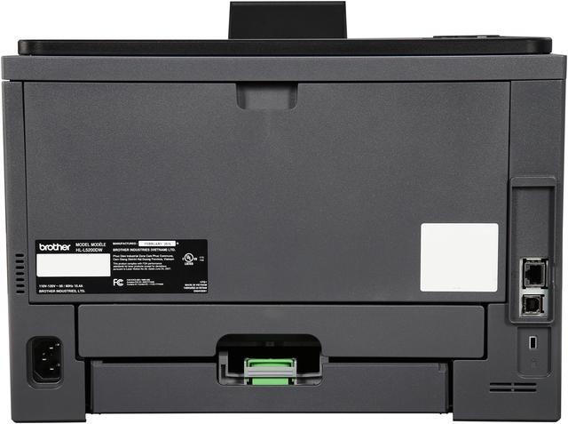 Alt view image 9 of 11 - Brother HL-L5200DW Monochrome Laser Printer with Wireless Networking, Mobile Printing and Duplex Printing