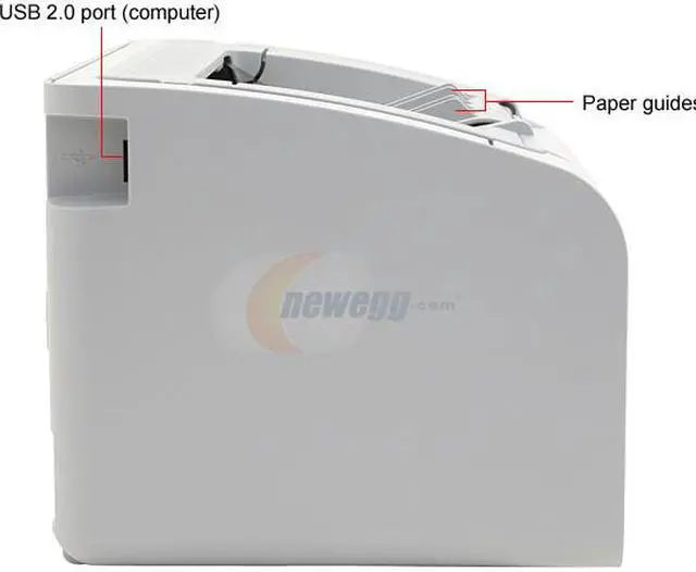 Alt view image 5 of 11 - HP LaserJet P1005 CB410A Personal Up to 15 ppm Monochrome USB Laser Printer