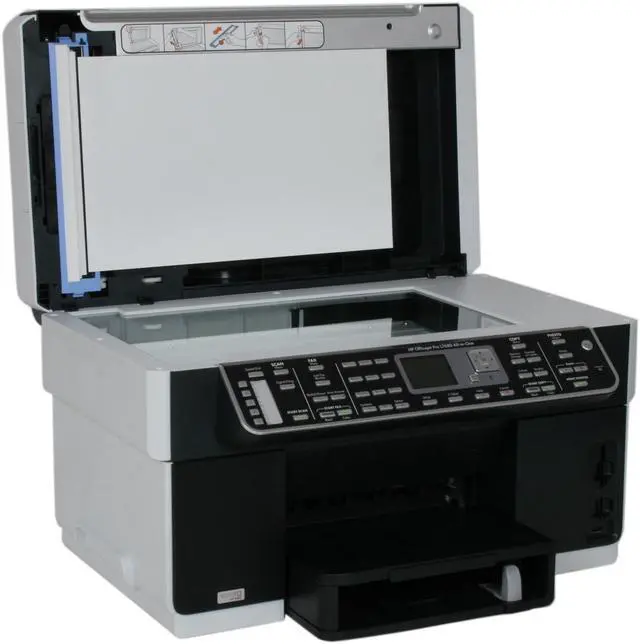 Alt view image 11 of 16 - HP Officejet Pro L7680 C8189A Up to 35 ppm Black Print Speed 4800 x 1200 dpi Color Print Quality Ethernet (RJ-45) / USB Thermal Inkjet MFC / All-In-One Color Printer