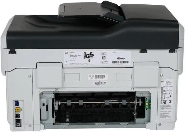 Alt view image 12 of 16 - HP Officejet Pro L7680 C8189A Up to 35 ppm Black Print Speed 4800 x 1200 dpi Color Print Quality Ethernet (RJ-45) / USB Thermal Inkjet MFC / All-In-One Color Printer