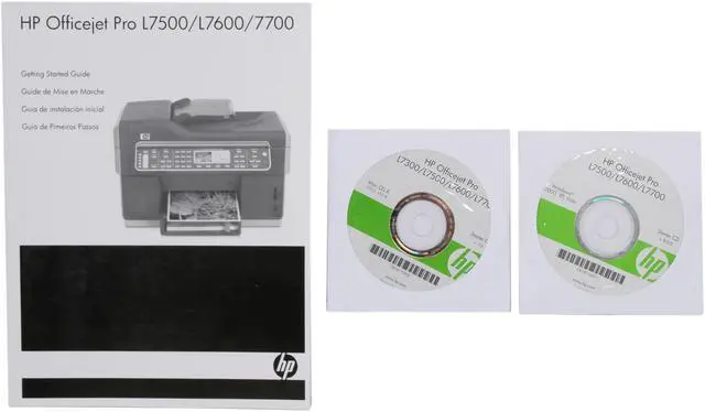 Alt view image 14 of 16 - HP Officejet Pro L7680 C8189A Up to 35 ppm Black Print Speed 4800 x 1200 dpi Color Print Quality Ethernet (RJ-45) / USB Thermal Inkjet MFC / All-In-One Color Printer