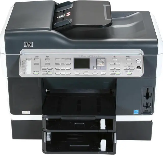 Alt view image 2 of 7 - HP Officejet Pro L7780 C8192A Up to 35 ppm Black Print Speed 4800 x 1200 dpi Color Print Quality Ethernet (RJ-45) / USB / Wi-Fi Thermal Inkjet MFC / All-In-One Color Printer