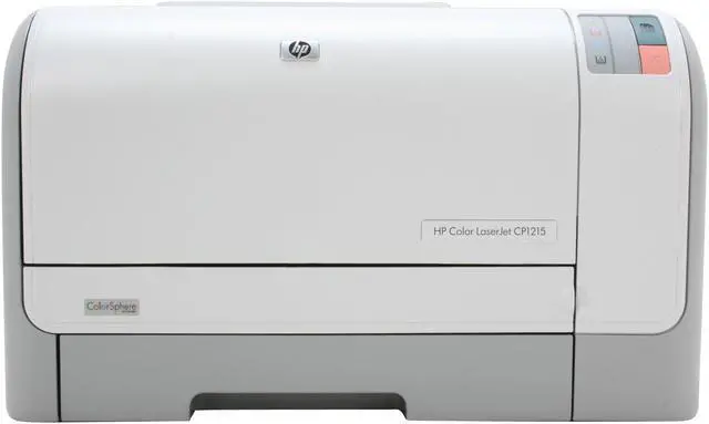 Alt view image 14 of 17 - HP LaserJet CP1215 CC376A Personal Up to 12 ppm 600 x 600 dpi Color Print Quality Color USB Laser Printer