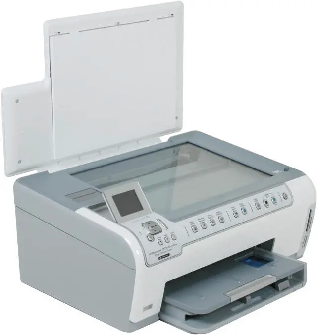 Alt view image 7 of 17 - HP Photosmart C6250 CC989A 4800 x 1200 dpi Color Print Quality Ethernet (RJ-45) / USB Thermal Inkjet MFC / All-In-One Color Printer