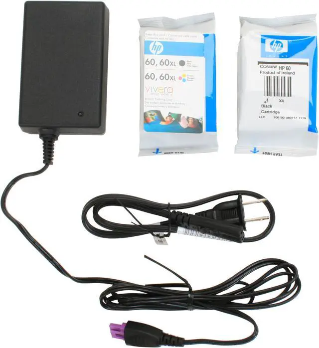 Alt view image 14 of 16 - HP Deskjet D2560 CB671A Up to 26 ppm Black Print Speed 4800 x 1200 dpi Color Print Quality Thermal Inkjet Personal Color Printer