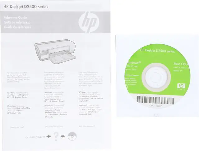 Alt view image 15 of 16 - HP Deskjet D2560 CB671A Up to 26 ppm Black Print Speed 4800 x 1200 dpi Color Print Quality Thermal Inkjet Personal Color Printer