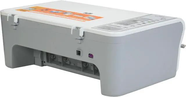 Alt view image 5 of 16 - HP Deskjet F4280 CB656A Up to 26 ppm Black Print Speed 4800 x 1200 dpi Color Print Quality USB Thermal Inkjet MFC / All-In-One Color Printer
