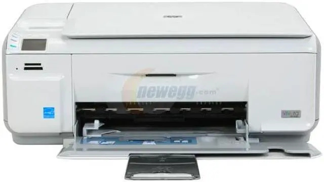 Alt view image 3 of 15 - HP Photosmart C4480 Q8388A Up to 30 ppm Black Print Speed 4800 x 1200 dpi Color Print Quality USB InkJet MFC / All-In-One Color Printer