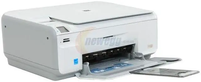Alt view image 5 of 15 - HP Photosmart C4480 Q8388A Up to 30 ppm Black Print Speed 4800 x 1200 dpi Color Print Quality USB InkJet MFC / All-In-One Color Printer