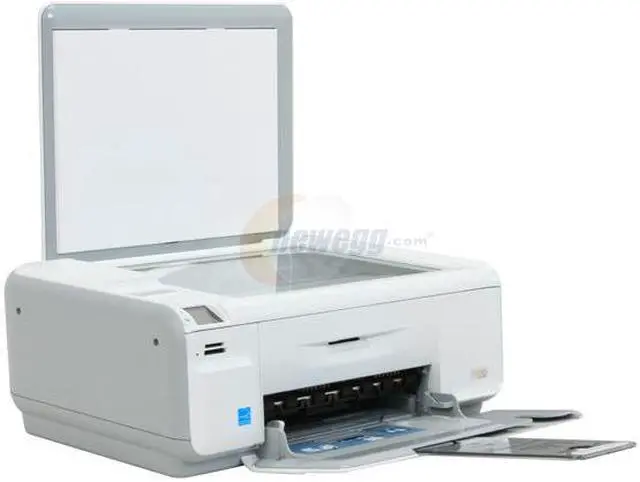 Alt view image 6 of 15 - HP Photosmart C4480 Q8388A Up to 30 ppm Black Print Speed 4800 x 1200 dpi Color Print Quality USB InkJet MFC / All-In-One Color Printer