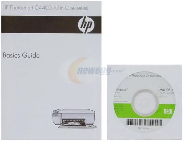 Alt view image 14 of 15 - HP Photosmart C4480 Q8388A Up to 30 ppm Black Print Speed 4800 x 1200 dpi Color Print Quality USB InkJet MFC / All-In-One Color Printer