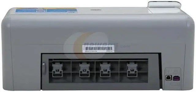 Alt view image 4 of 20 - HP Photosmart D5460 Q8421A Up to 33 ppm Black Print Speed 9600 x 2400 dpi Color Print Quality USB Thermal Inkjet Photo Color Printer