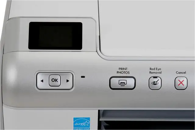 Alt view image 12 of 20 - HP Photosmart D5460 Q8421A Up to 33 ppm Black Print Speed 9600 x 2400 dpi Color Print Quality USB Thermal Inkjet Photo Color Printer