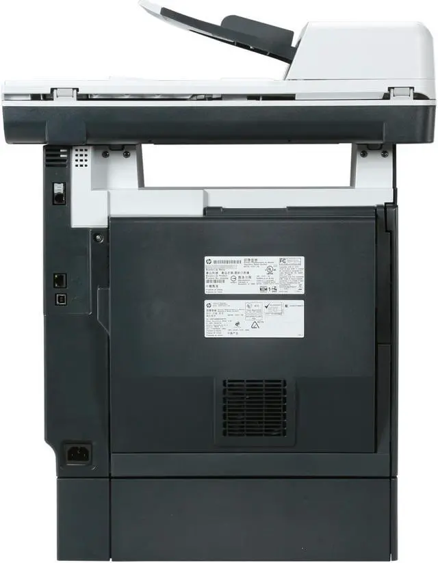 Alt view image 5 of 9 - HP Color LaserJet CM2320fxi CC435A MFC / All-In-One Up to 21 ppm 600 x 600 dpi Color Print Quality Color Ethernet (RJ-45) / RJ-11 / USB Laser Printer