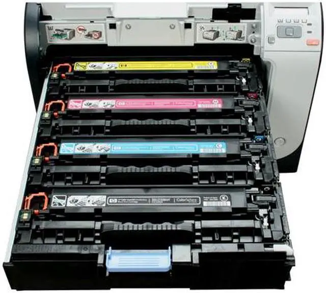 Alt view image 13 of 18 - HP Color LaserJet CP2025dn Workgroup Up to 21 ppm Color Ethernet (RJ-45) / USB Laser Printer