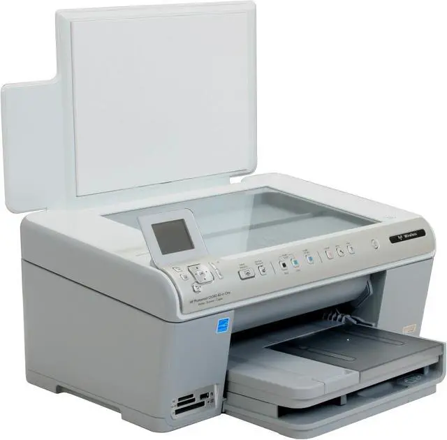 Alt view image 10 of 19 - HP Photosmart C6380 CD028A Up to 33 ppm Black Print Speed 9600 x 2400 dpi Color Print Quality Ethernet (RJ-45) / USB / Wi-Fi Thermal Inkjet MFC / All-In-One Color Printer