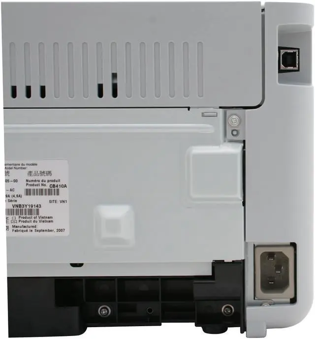 Alt view image 8 of 11 - HP LaserJet P1005 CB410AR Personal Up to 15 ppm Monochrome USB Laser Printer